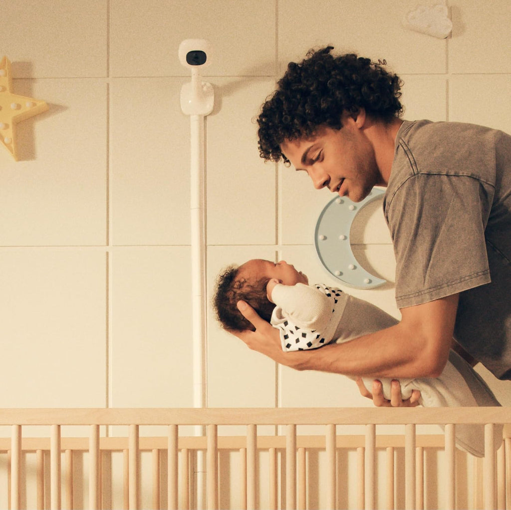 Nanit Pro Baby Monitor Wall Mount Accessory – Baby Camera Wall Mount for Crib, Space-Saving Baby Monitor Holder & Camera Mount (Camera Sold Separately)