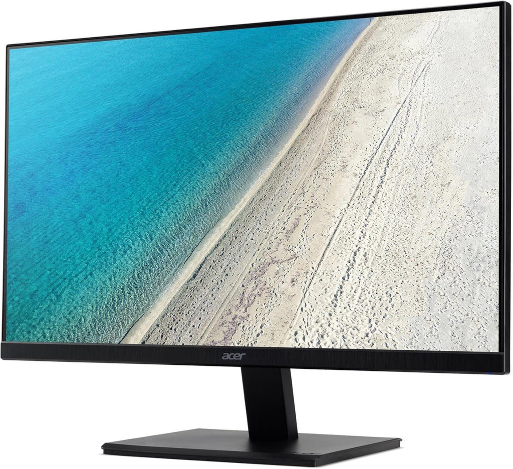 acer 24' FHD IPS Monitor with 4 ms Response Time, Anti-Glare, Adaptive Sync, Integrated Speakers, VESA Mount (100mm) & Dockztorm Hub, HDMI, Black Color (2-Pack)