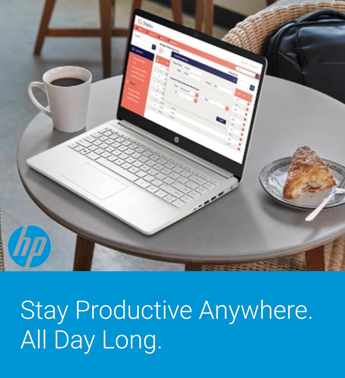 HP 14' Ultra Light Laptop for Student & Home (Intel Quad-Core N4120, 4GB RAM, 192GB(64GB + 128GB SD), 1-Year Office 365) 11-Hr Long Battery Life, Webcam, WiFi, Win 11 Home in S Mode - Snow White