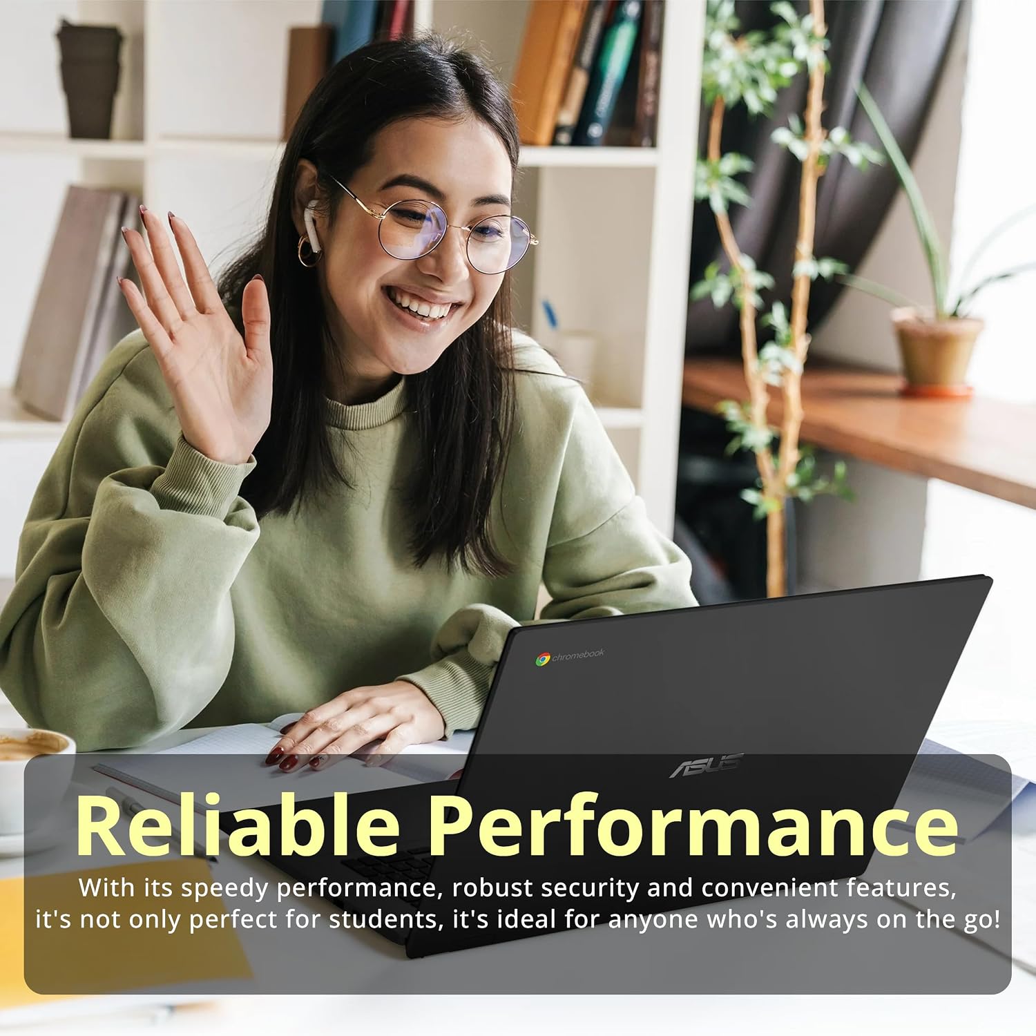 ASUS Chromebook CX1700 17.3' FHD Laptop, Intel Celeron N4500 Processor, 4GB RAM, 128GB eMMC Flash Memory, Intel UHD Graphics, 720P Webcam, Wi-Fi 6, Bluetooth, Chrome OS, Gray (Renewed)