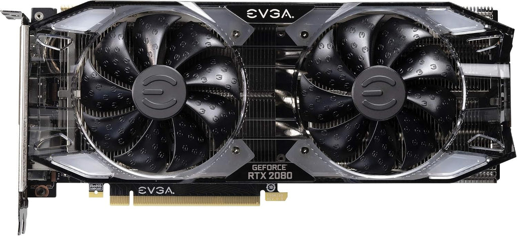 EVGA GeForce RTX 2080 XC GAMING, 8GB GDDR6, Dual HDB Fans & RGB LED Graphics Card 08G-P4-2182-KR