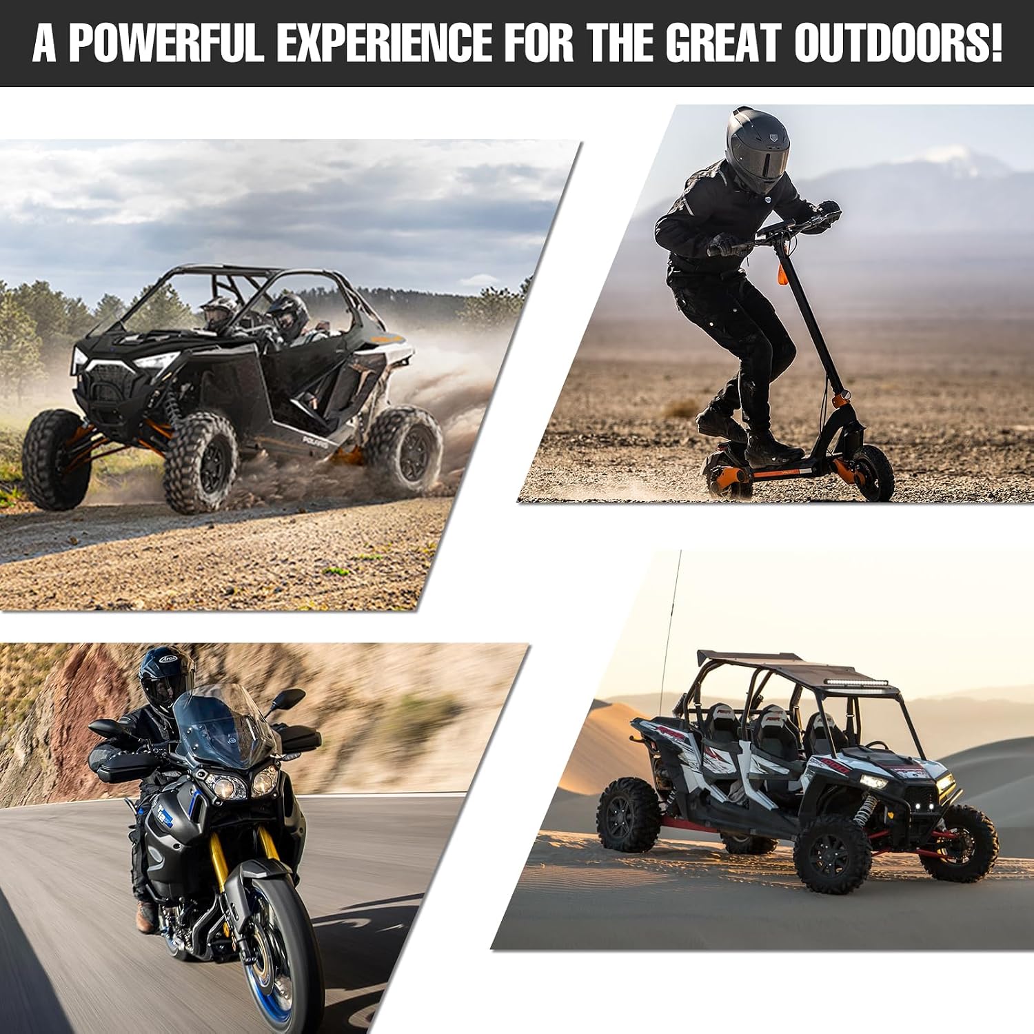 Lithium YTX20L-BS, 800A LiFePO4 Motorcycle Battery, 12V 10AH ATV, UTV, Jet Ski, 4 Wheeler,Snowmobile,Tractor,Generator and Riding Lawn Mower Battery