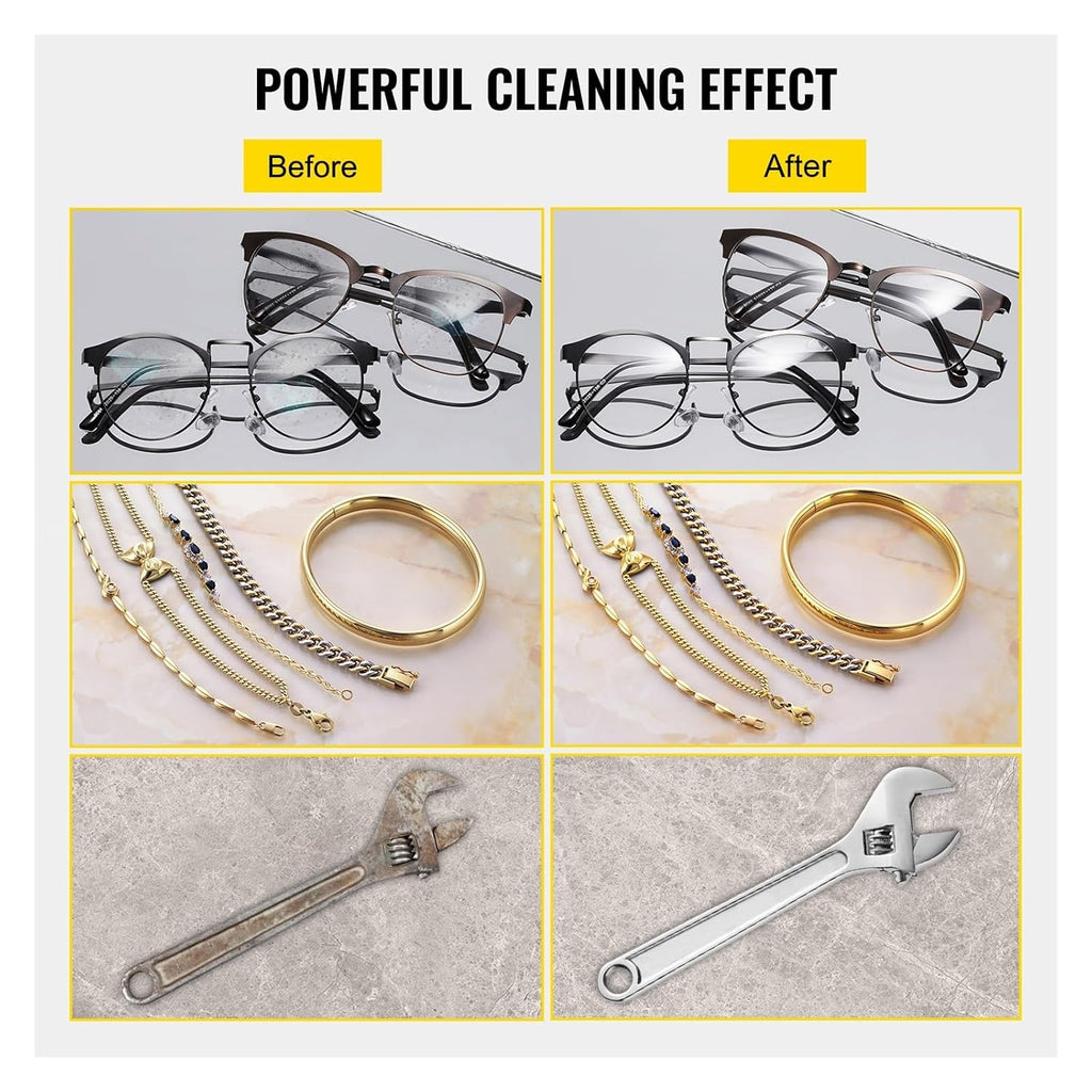 2L 3L 6L 10L 22L 30L Ultrasonic Cleaner Stainless Steel Portable Heated Cleaning Washing Machine Ultrasound Home Appliance(22L)