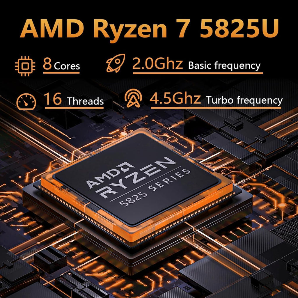 HP Laptop for 2025-2026 Home Student Business, Lifetime MS Office, AI Computer, 15.6' FHD, AMD Ryzen 7, 16GB RAM, 1TB Storage (512GB SSD+500GB Ext), Wi-Fi 6, Privacy Cam, MarxsolAccessory, Win 11 Pro