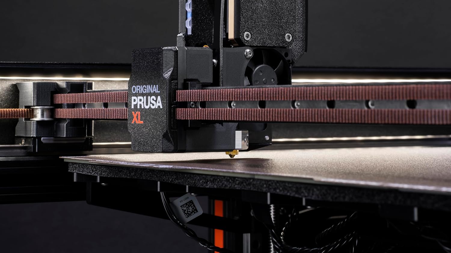 Original Prusa XL Assembled 1-Toolhead 3D Printer, Large-Scale CoreXY, Tested, Build Volume 360×360×360mm, Upgradable with Additional Toolheads, 1.75mm Filament
