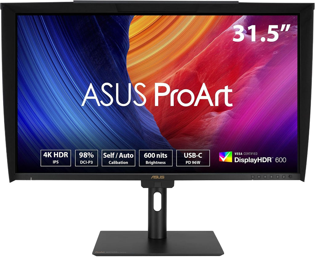 ASUS Proart Pa32Uce Computer Monitor 80 Cm (31.5') 3840 X, W129160048 (Monitor 80 Cm (31.5) 3840 X 2160 Pixels 4K Ultra Hd Led Black)