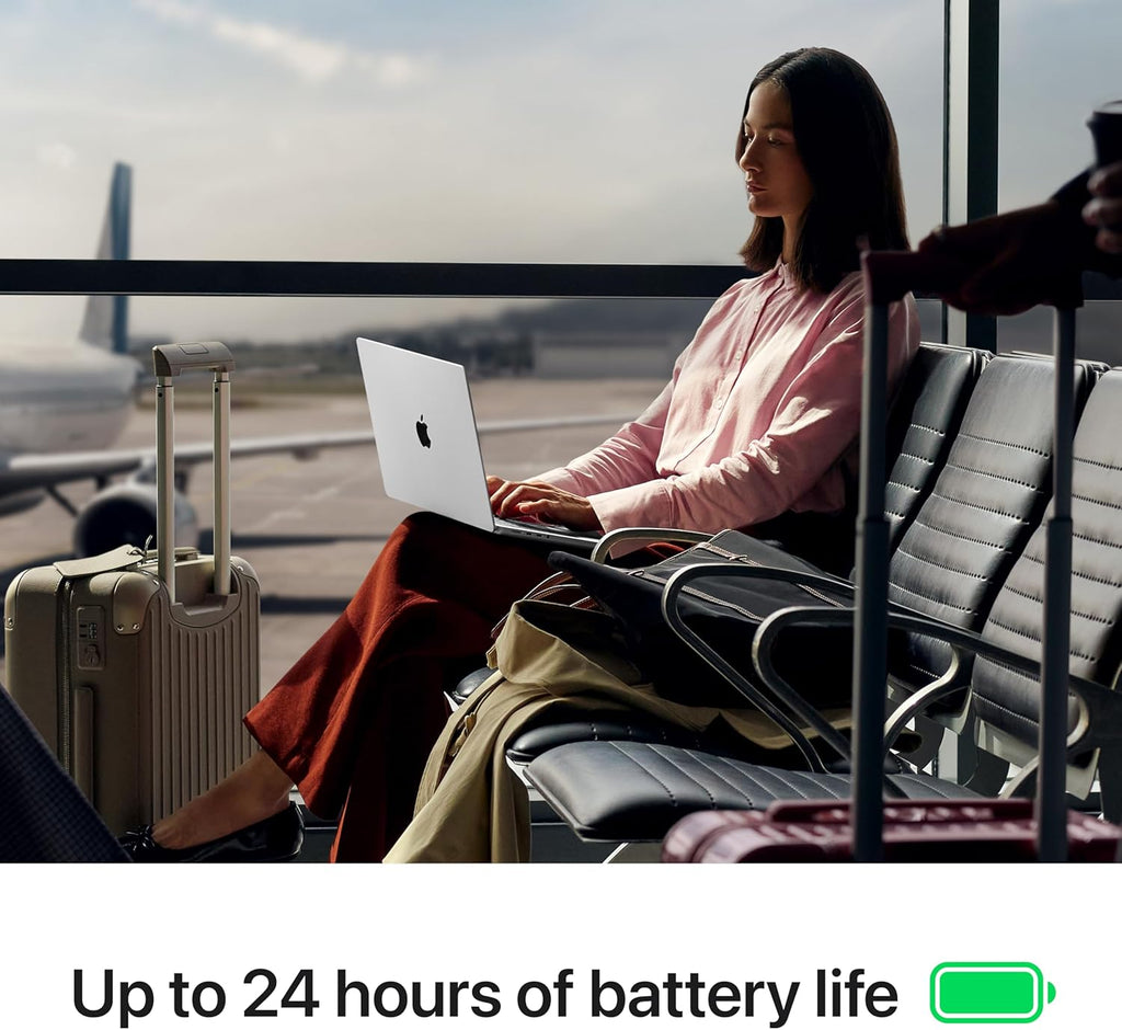 Apple 2025 MacBook Pro Laptop with Apple M5 chip with 10‑core CPU and 10‑core GPU: Built for AI, 14.2-inch Liquid Retina XDR Display, 16GB Unified Memory, 1TB SSD Storage; Silver