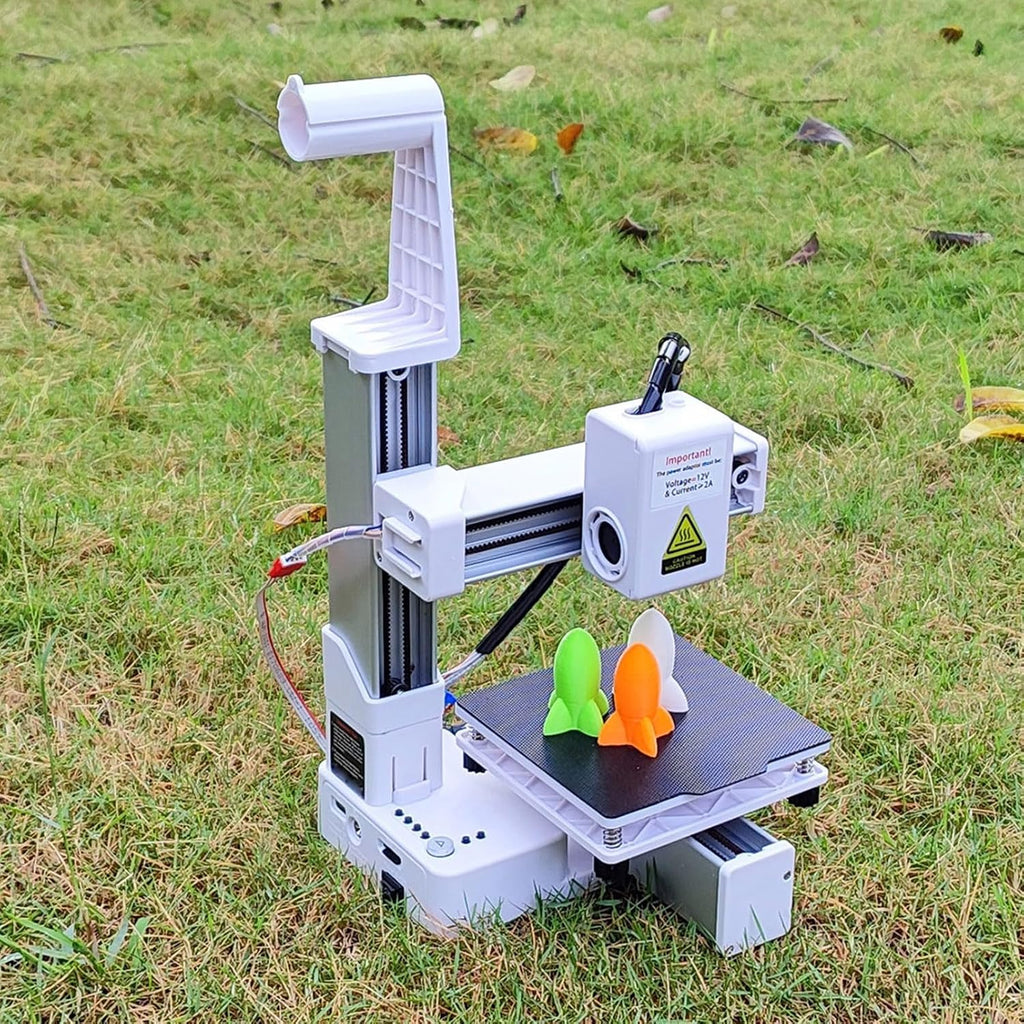 Mini 3D Printer, 3D Printers for Beginners, Printing Size, Support 1.75mm TPU PLA, Small 3D Printing Machine with (US Plug)