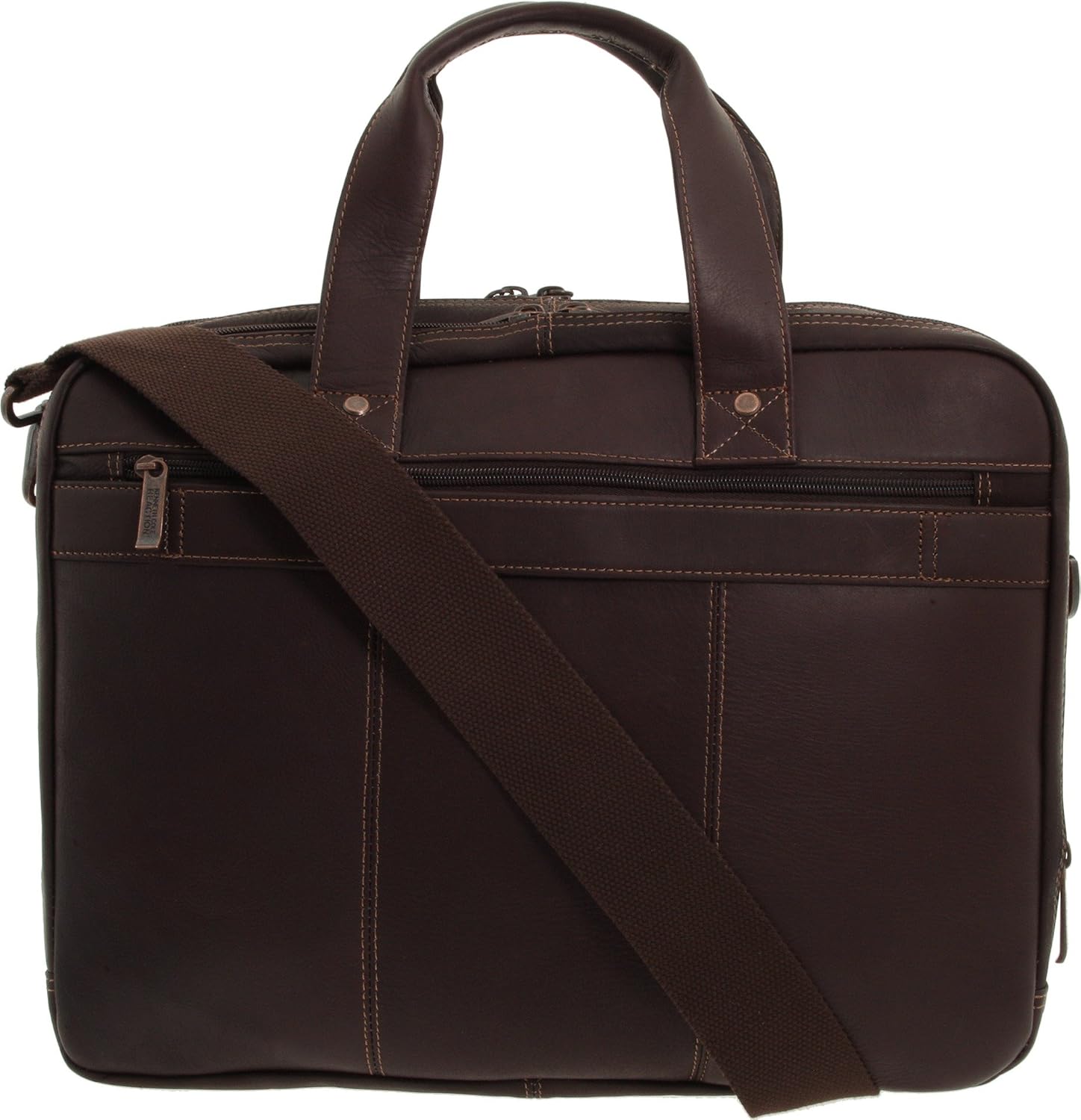Kenneth Cole REACTION 'Out of the Bag' Manhattan Colombian Leather 15.6' Laptop Briefcase Travel Business Case Bag