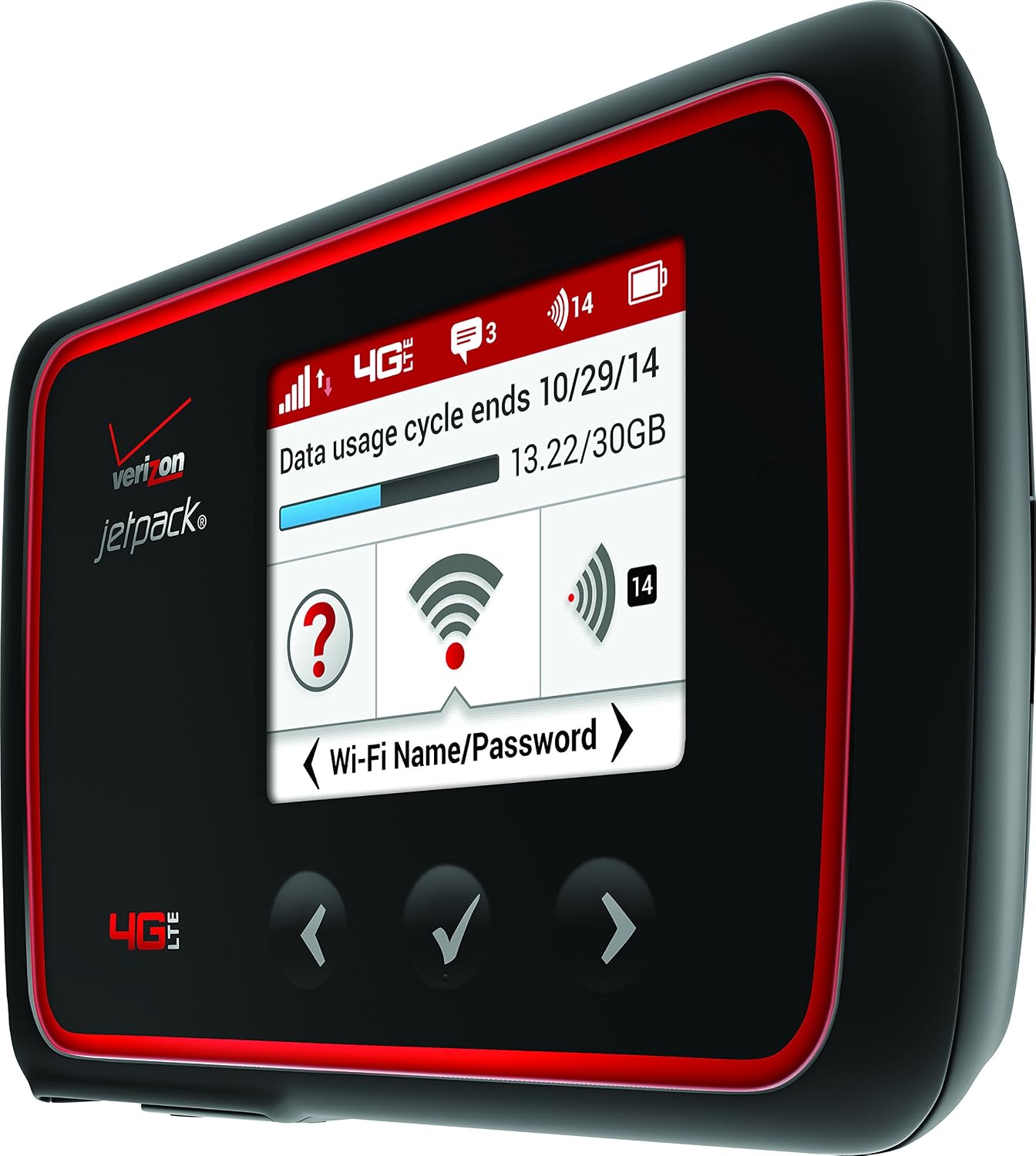 Verizon MiFi 6620L Jetpack 4G LTE Mobile Hotspot (Verizon Wireless)