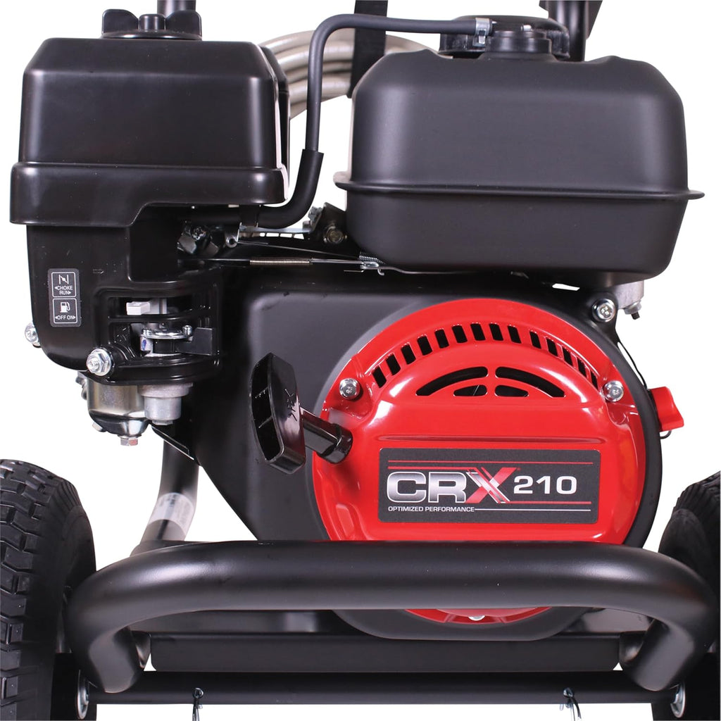 Simpson 3400 PSI Gas Pressure Washer, 2.5 GPM Residential Power Washer, Cold Water, 25' Hose, Clean Machine, 49-State Compliant (CM61083)