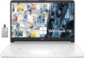 HP Premium 14' Stream HD Laptop, Intel Celeron N4120 CPU, 8GB RAM, 64GB eMMC, Webcam, Intel UHD Graphics, Bluetooth, WiFi, HDMI, Windows 11s, White, 32GB Hotface USB Card (Renewed)