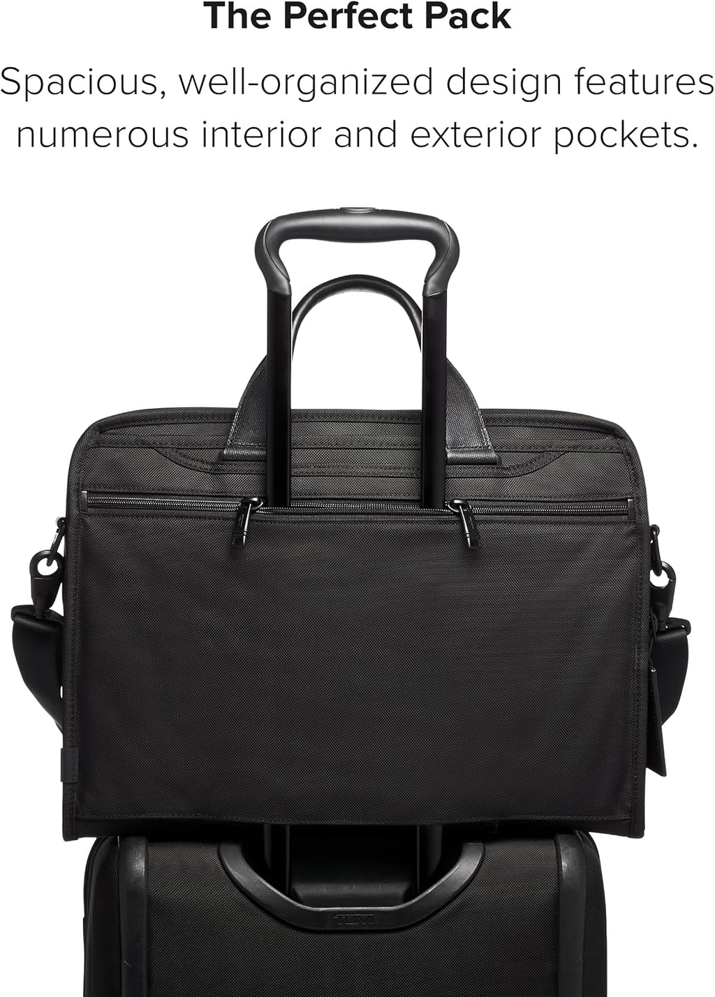 TUMI - Alpha Large 17' Laptop Briefcase - Professional Briefcase for Commute or Travel - Padded Compartment Fits 17' Screen