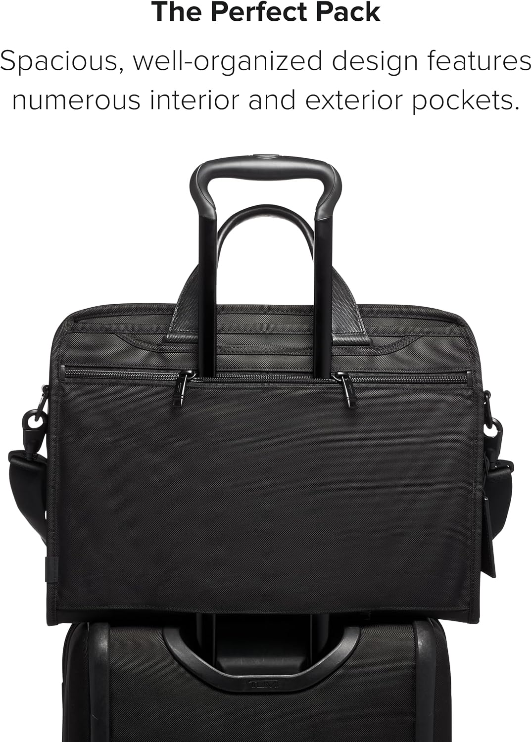 TUMI - Alpha Large 17' Laptop Briefcase - Professional Briefcase for Commute or Travel - Padded Compartment Fits 17' Screen