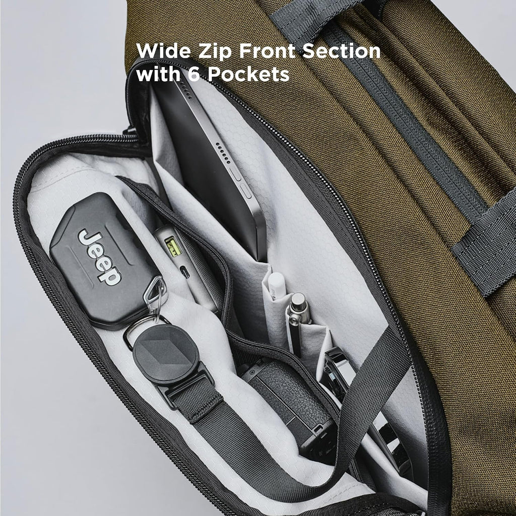 ALPAKA Bravo Tote Bag 14 L, Weatherproof 16 Inch Laptop Briefcase for Men & Women, Travel Tote with Adjustable Shoulder Strap