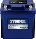 TYKOOL LFP14AH-BS-PRO Lithium Battery, Replaces GYZ16H YTX14AH-BS, 480CCA 8Ah Fits for ATV UTV Motorcycle, Compatible with Polaris Sportsman 570 Ranger 500 Kawasaki Mule SX, Digital Readout [+ -]