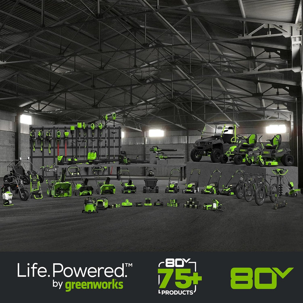 Greenworks PRO 80V 2.5Ah Lithium-Ion Battery (Genuine Greenworks Battery / 75+ Compatible Tools)