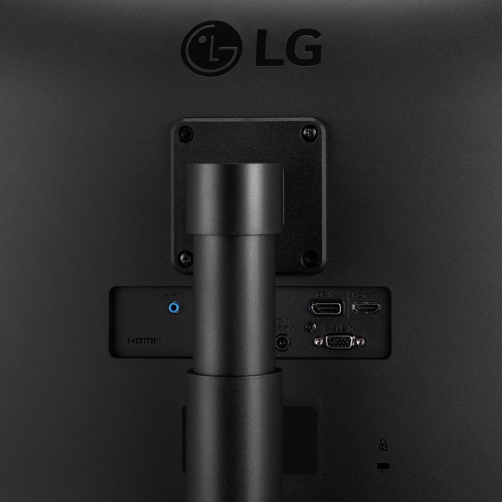LG 24MP450-B Monitor 24' Full HD (1920 x 1080) IPS Display, 3-Side Virtually Borderless Design, AMD FreeSync, 5ms GtG Response Time, Reader Mode, OnScreen Control with Screen Split