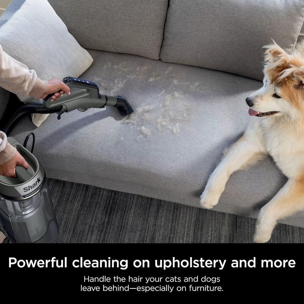 Shark AZ3901 POWERDETECT Upright Vacuum Cleaner with DuoClean Technology, Odor Neutralizer Technology, Powered Lift-Away, Self Cleaning Brushroll, Anti-Allergen Complete Seal (Renewed)