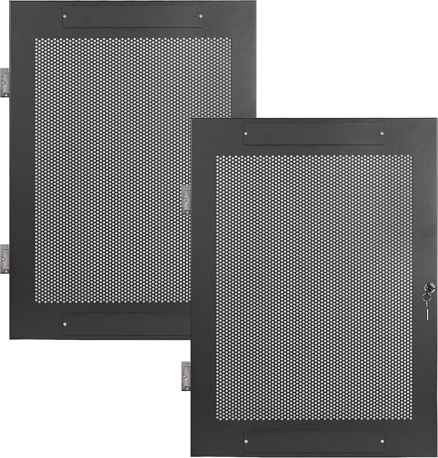 Sound Town Server Rack Doors, for STRK-M16U Server Rack (STRK-DS16U)