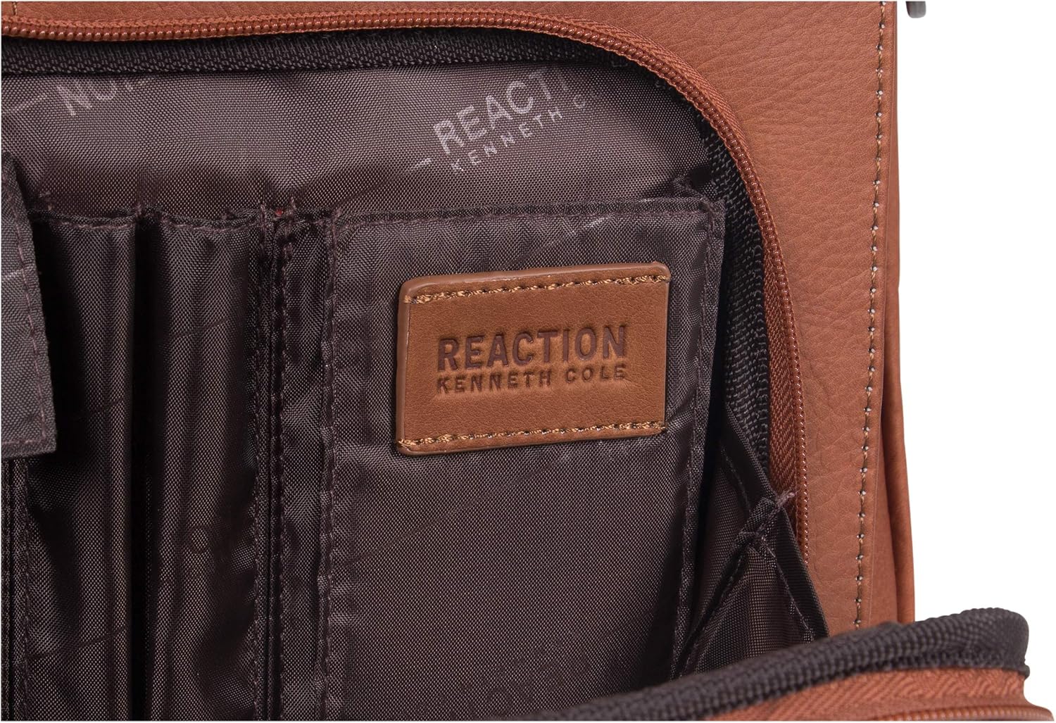 Kenneth Cole REACTION 'Out of the Bag' Manhattan Colombian Leather 15.6' Laptop Briefcase Travel Business Case Bag