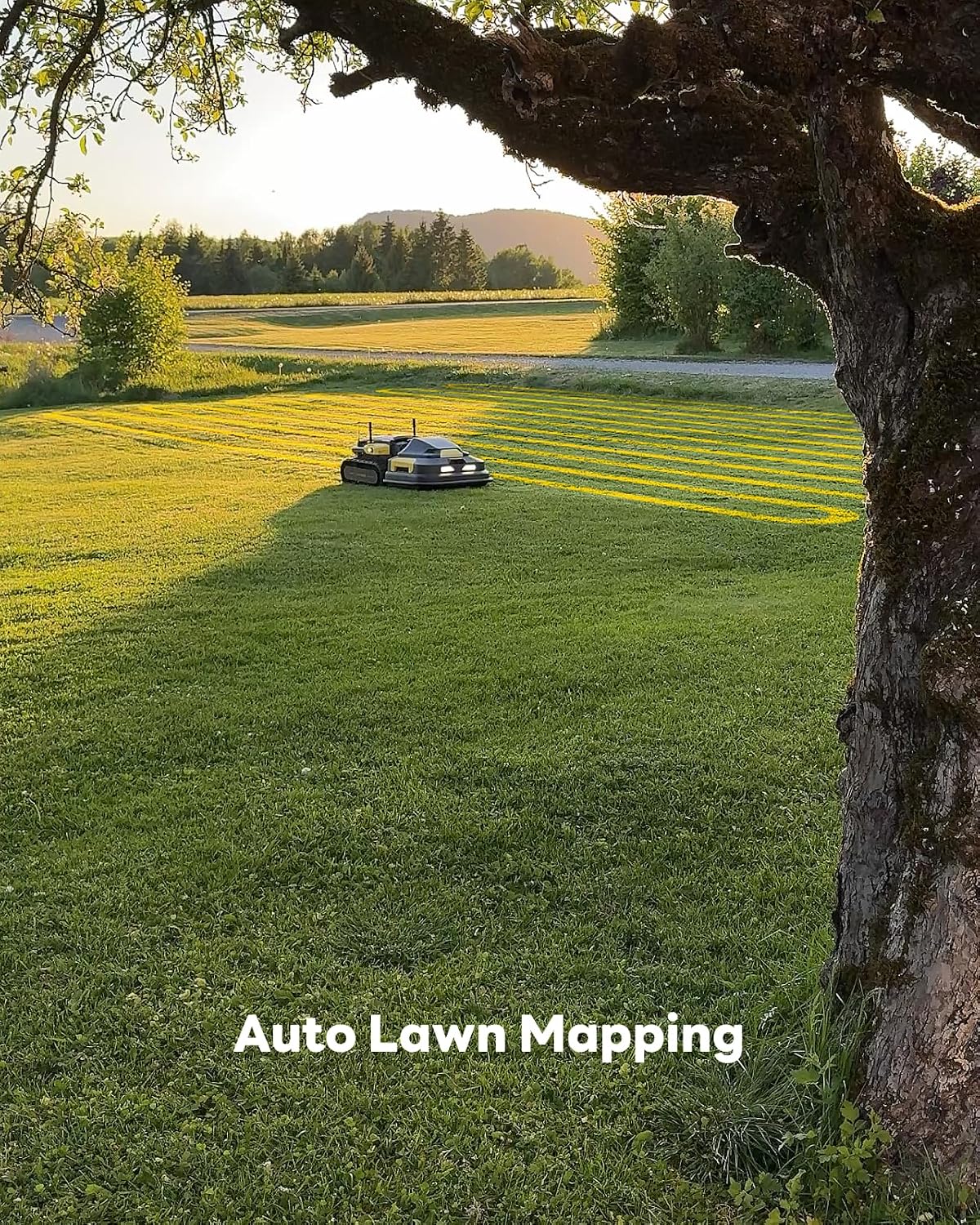 YARBO Robot Lawn Mower for Large Yard up to 6 Acres, Perimeter Wire Free, Modular Design, 1.2'-4.0' Cutting Height, 70% Slopes, Auto Recharging, AI Vision & RTK for Navigation