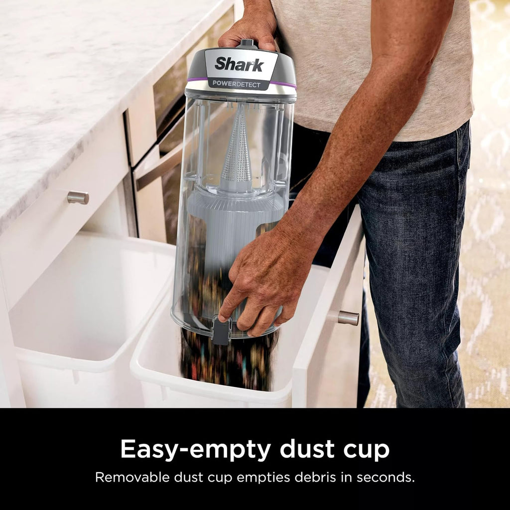 Shark AZ3901 POWERDETECT Upright Vacuum Cleaner with DuoClean Technology, Odor Neutralizer Technology, Powered Lift-Away, Self Cleaning Brushroll, Anti-Allergen Complete Seal (Renewed)