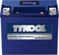 TYKOOL LFP20L-BS-PRO Lithium Motorcycle Battery, Replaces GYZ20L GYZ20HL YTX20HL-BS, 600CCA 12Ah Fits for Harley Road Glide Street Glide Softail,Sea-Doo 1500cc GT Series Yamaha 1800cc, Digital Readout
