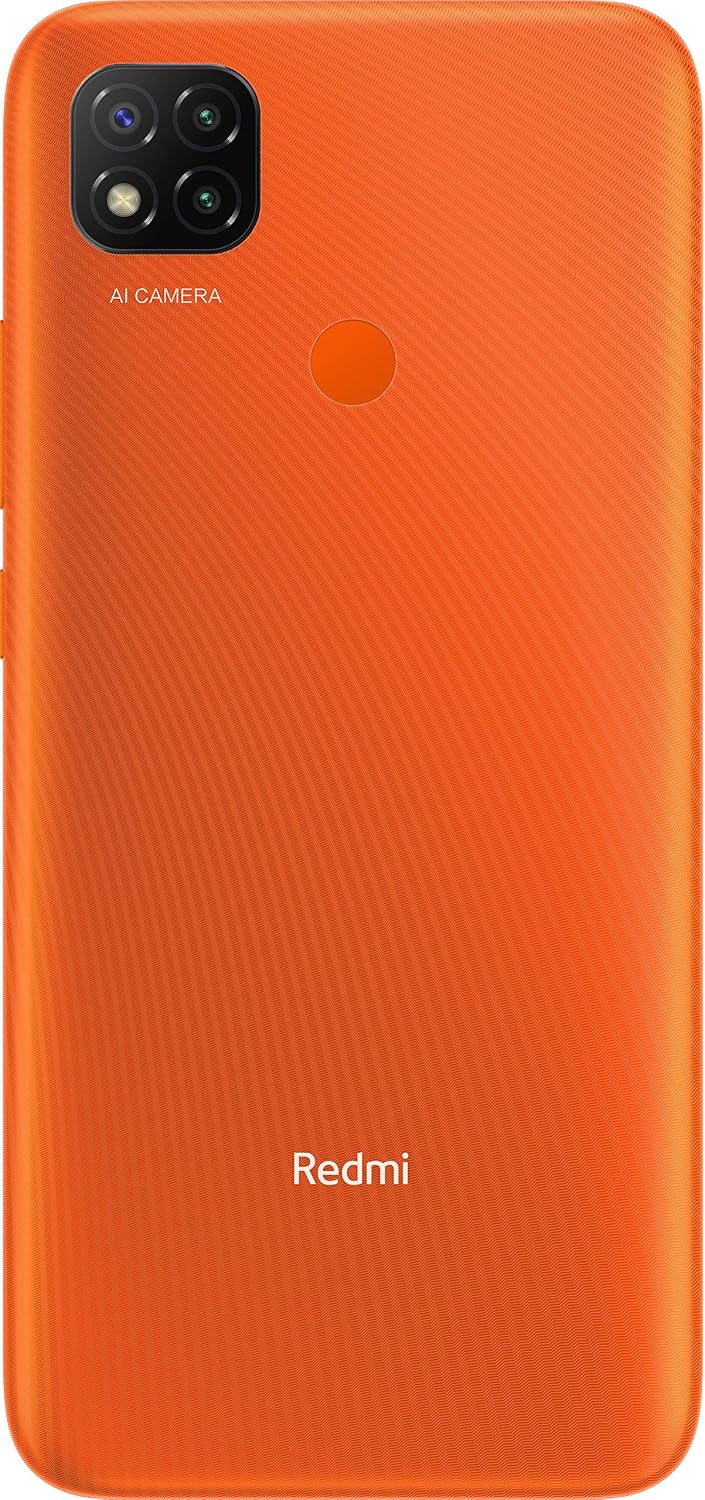 Xiaomi Redmi 9C - Smartphone 6.53 ', 3 GB + 64 GB, Dual Sim, Android 10.0, Arancione (Sunrise Orange)