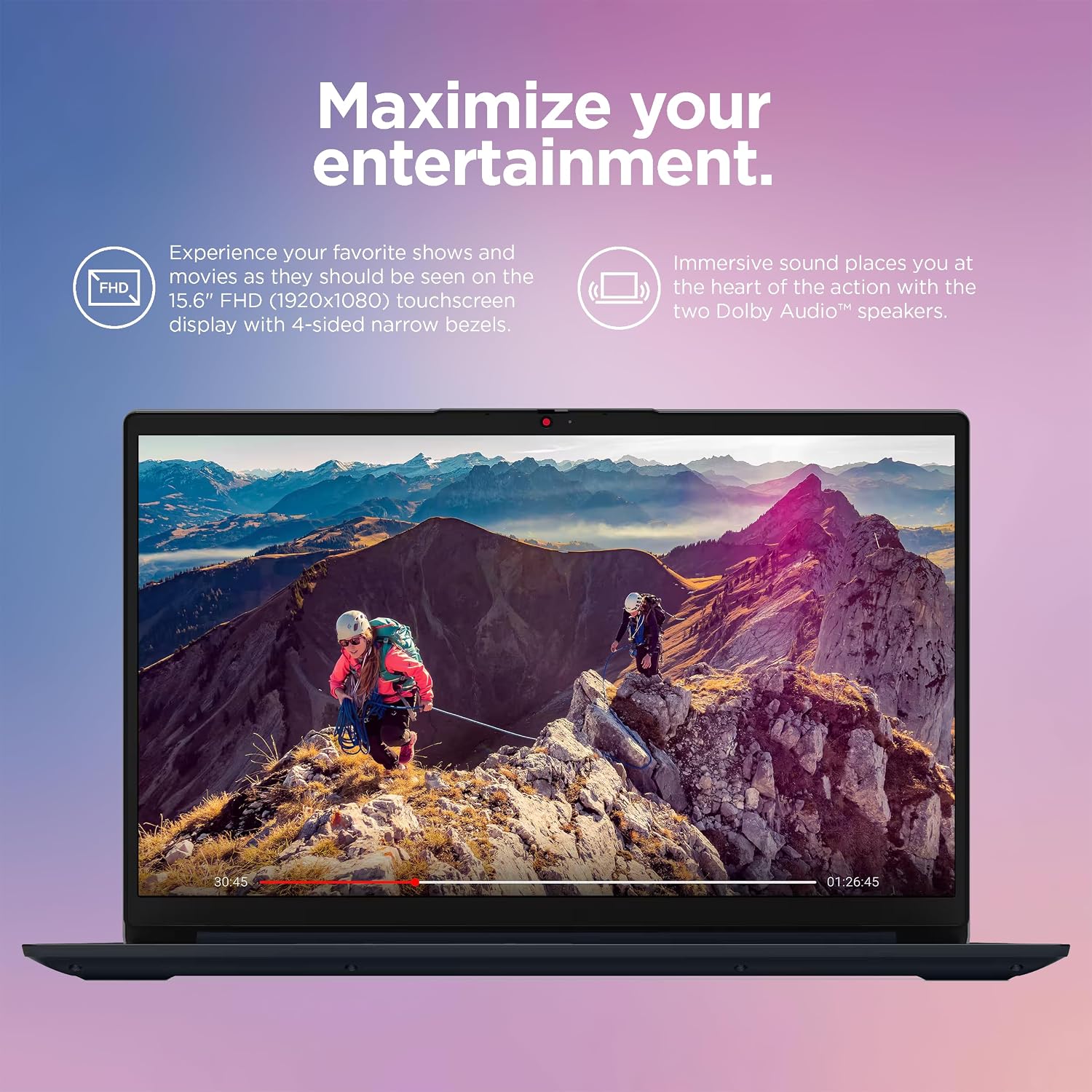 Lenovo IdeaPad Business Laptop, 15.6' FHD Touchscreen, Powerful 10-Core Intel i5-1334U, AI Copilot Computer, 16GB RAM, 1TB Storage (512GB SSD+500GB Ext), HubxcelAccessory, Win 11 Pro, Lifetime Office