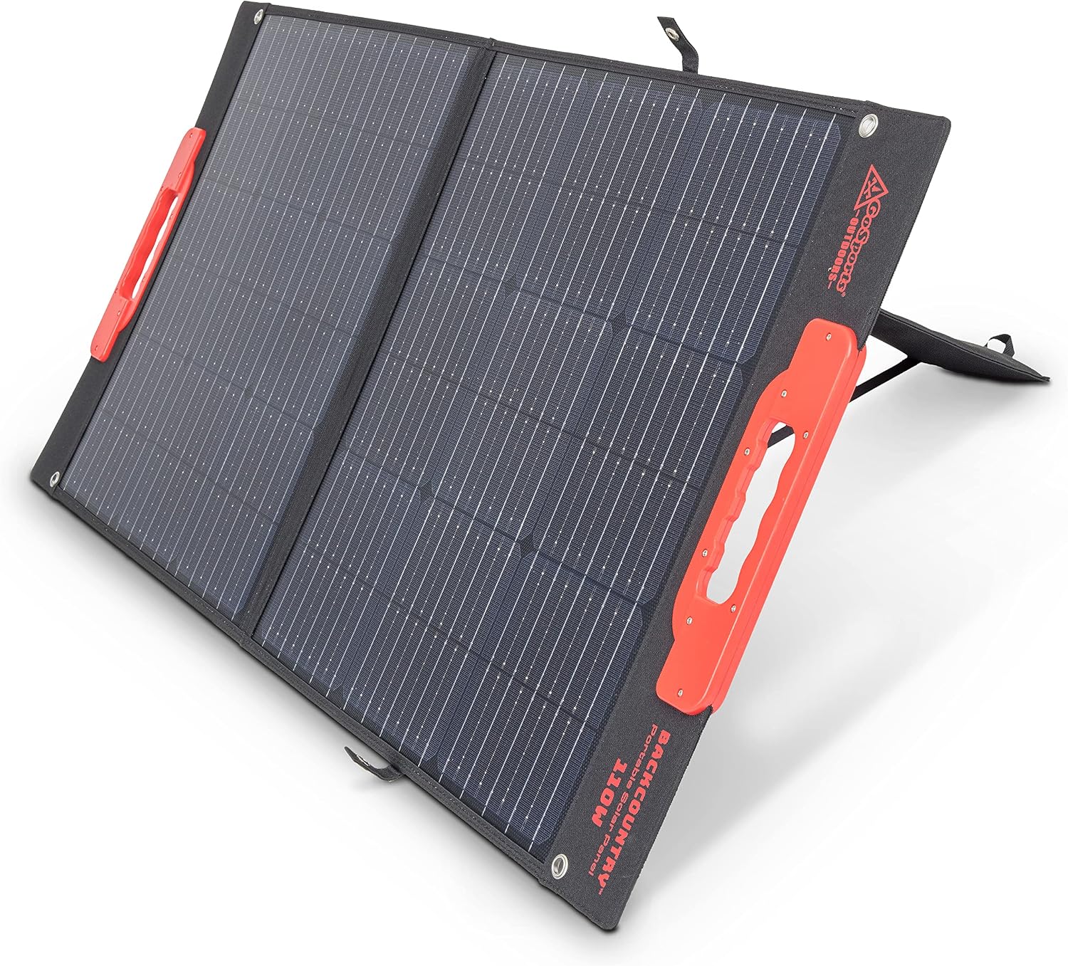 Backcountry Portable Solar Panels, 110W or 60W - IP65 Water Resistant Solar Charger with 3 USB Ports for Phones and DC Out for Power Stations