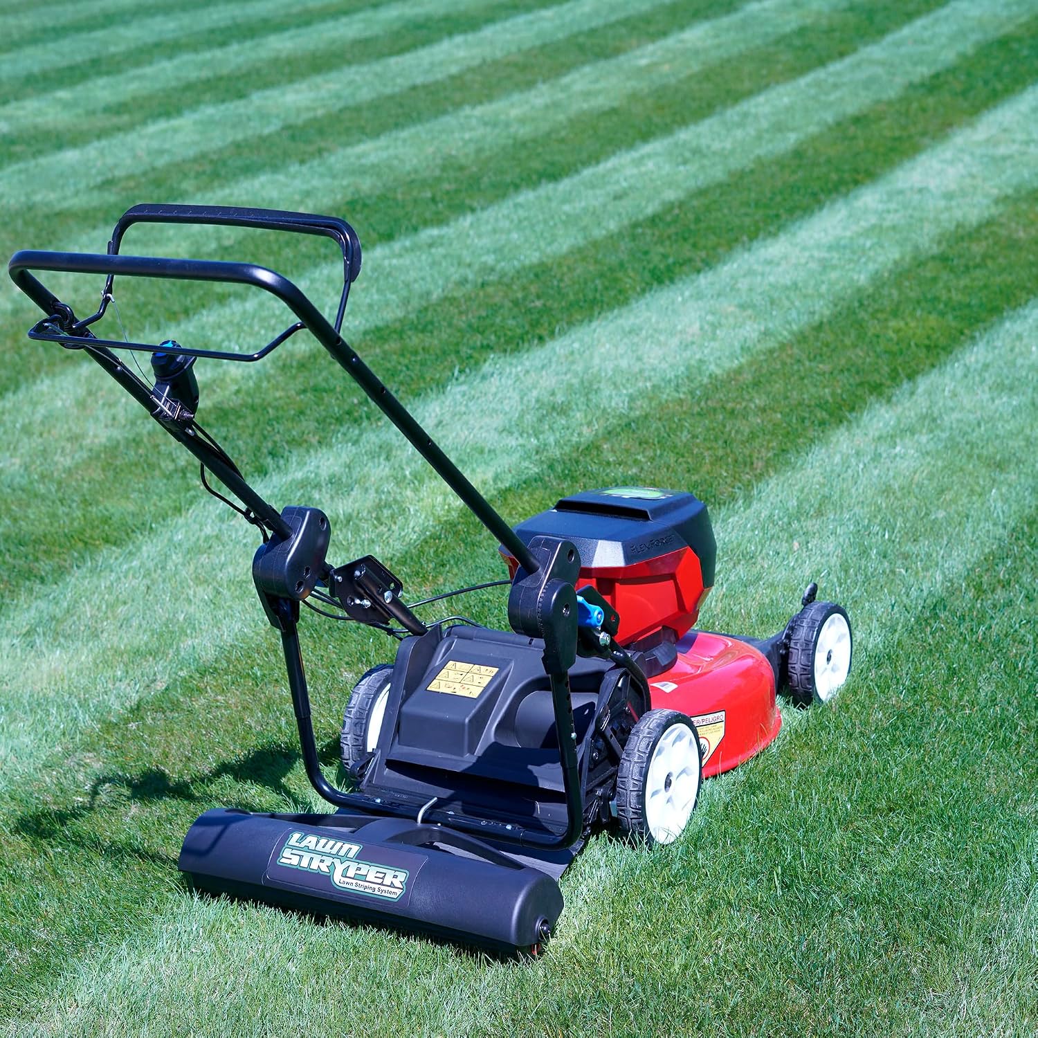 Lawn Stryper- Generation 3 Lawn Striping System/Stripe Your Lawn Like A Ballpark/Works with Toro and Other Brands 20'- 22' Gas and Battery Powered Walk-Behind Lawn Mowers (See Mower List Below)