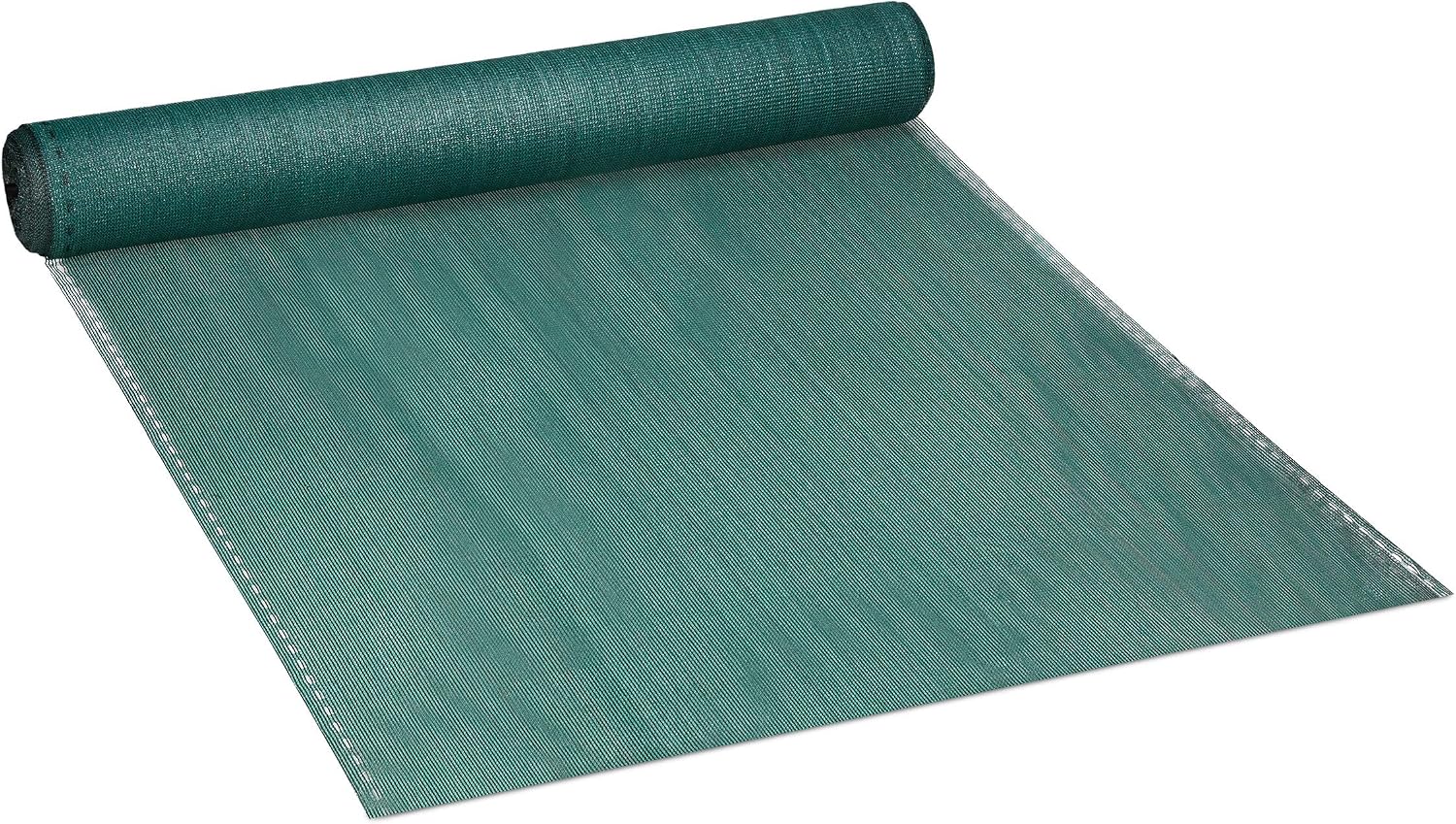 Relaxdays Fence Netting, Privacy Shield for Fences & Railing, HDPE Net, UV-Resistant, Weatherproof, 1.5 x 30 m, Green