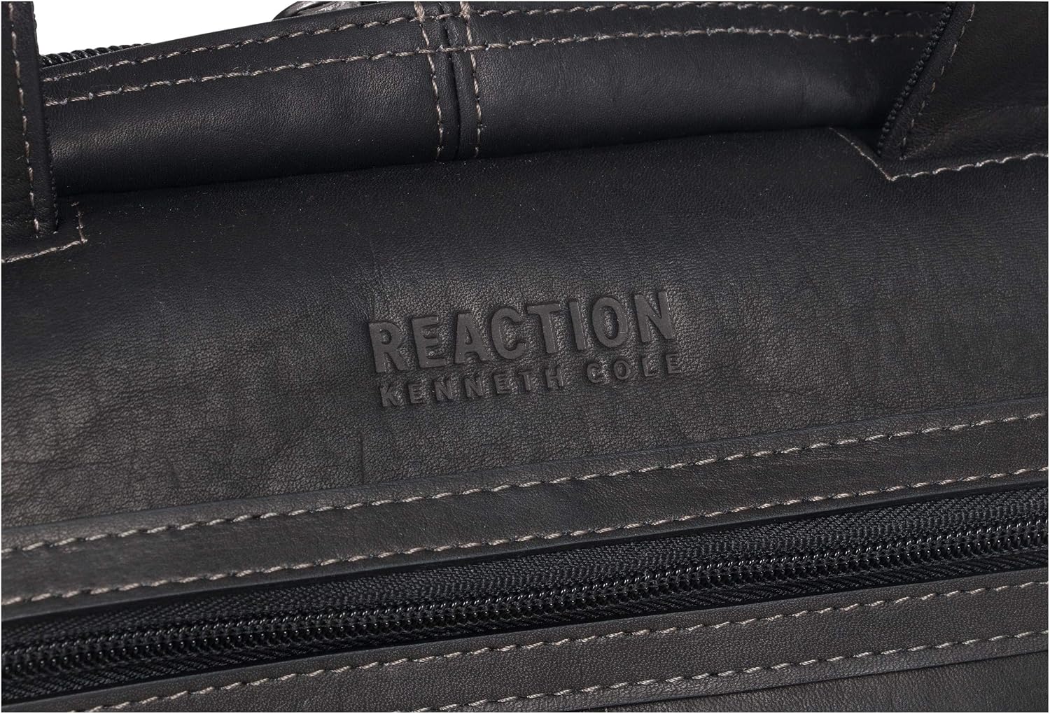 Kenneth Cole REACTION 'Out of the Bag' Manhattan Colombian Leather 15.6' Laptop Briefcase Travel Business Case Bag
