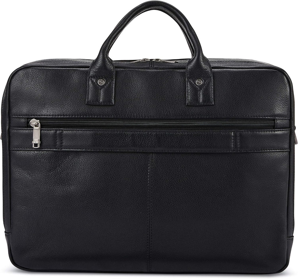 Samsonite Classic Leather Toploader Briefcase
