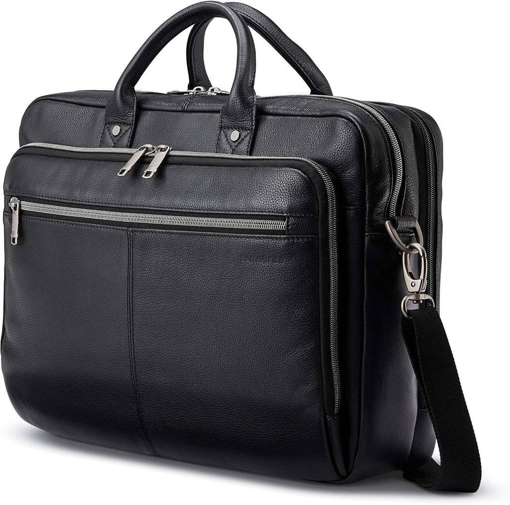 Samsonite Classic Leather Toploader Briefcase