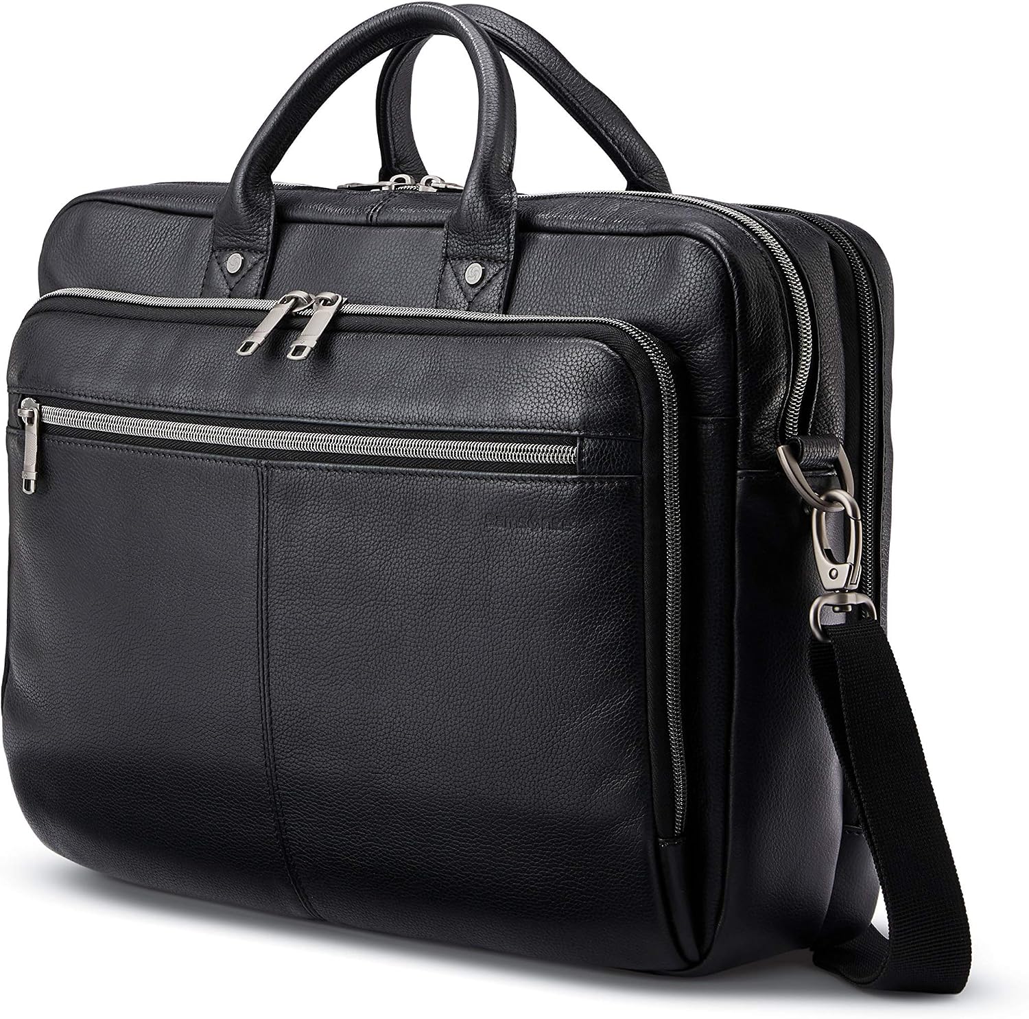 Samsonite Classic Leather Toploader Briefcase