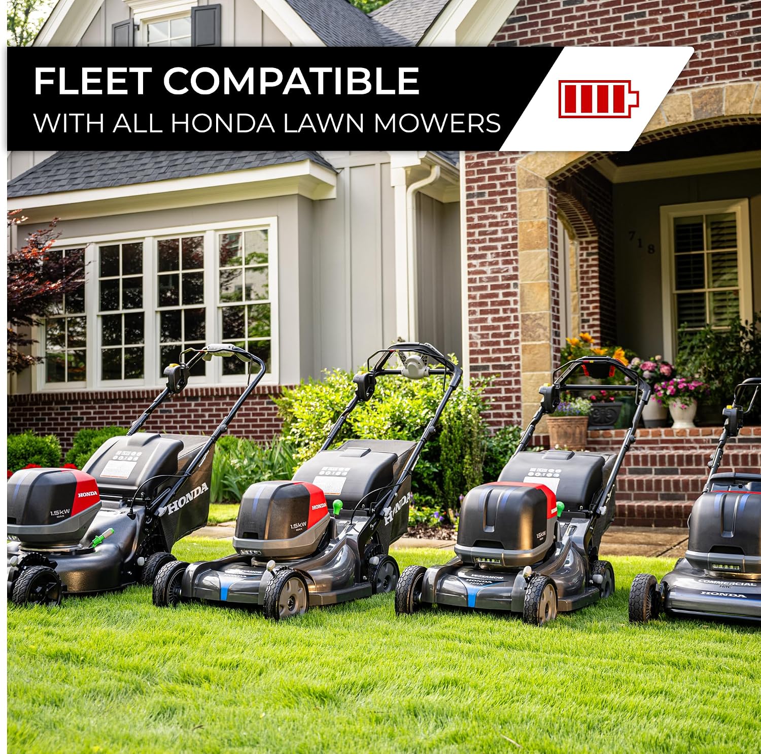 Honda DP50120 12Ah Lawn Mower Battery for HRN-BV, HRX-BV, HRX-BE, HRC-BE Variable Speed Self Propelled Lawn Mowers, Patented Connection for More Reliable Operation (DP50120CBNA)