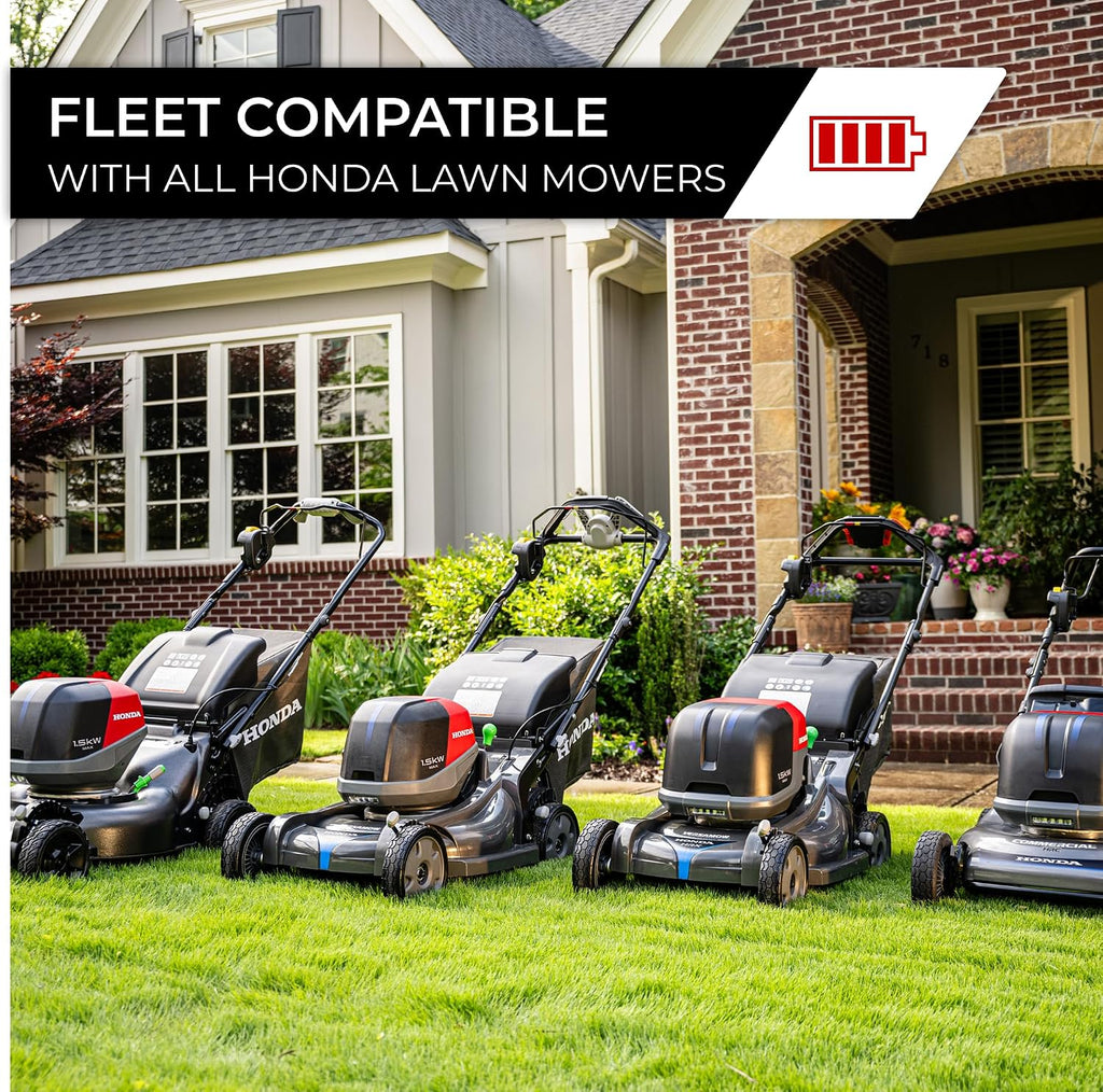 Honda DP5080 8Ah Lawn Mower Battery for HRN-BV, HRX-BV, HRX-BE, HRC-BE Variable Speed Self Propelled Lawn Mowers, Patented Connection for More Reliable Operation (DP5080CBNA)