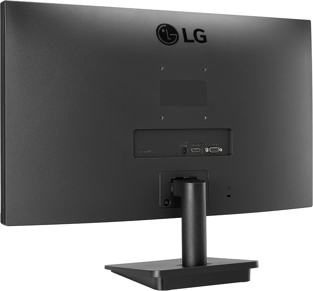 LG FHD (1920 x 1080) 24 Inch Computer Monitor, IPS, AMD FreeSync, 3-Side Borderless Design, 75Hz, 5ms, Reader Mode, Smart Energy Saving, OnScreen Control, HDMI, D-Sub, 24MP400-B, Black