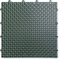 Big Floors DuraGrid Deck Tiles, Interlocking Outdoor Tiles for Patio, Self-Draining, UV-Resistant, Water-Resistant Modular Flooring, Easy Install, 40 Pack, Green