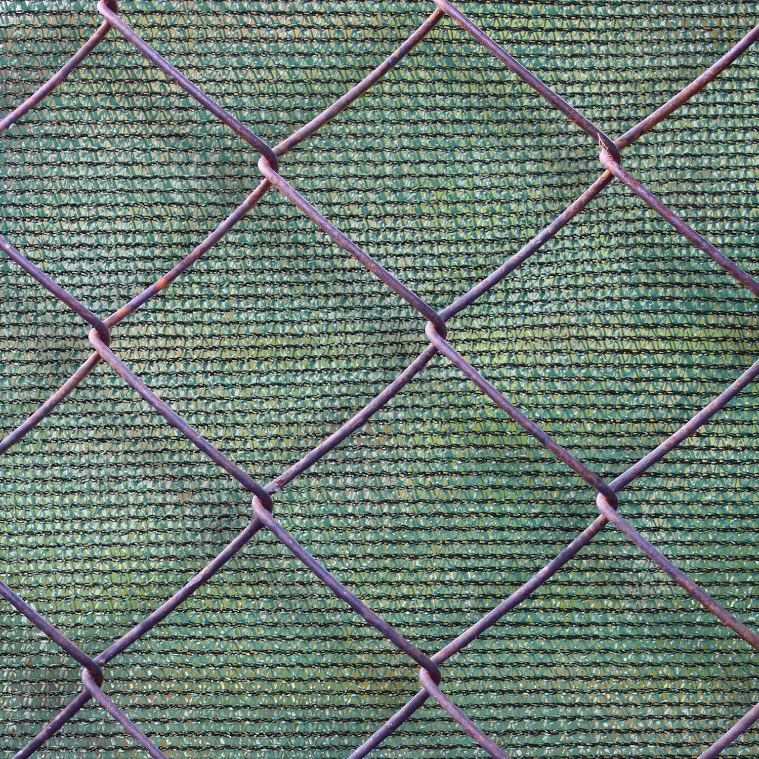 Relaxdays Fence Netting, Privacy Shield For Fences & Railing, HDPE Net, UV-resistant, Weatherproof, 1.5 x 15 m, Green